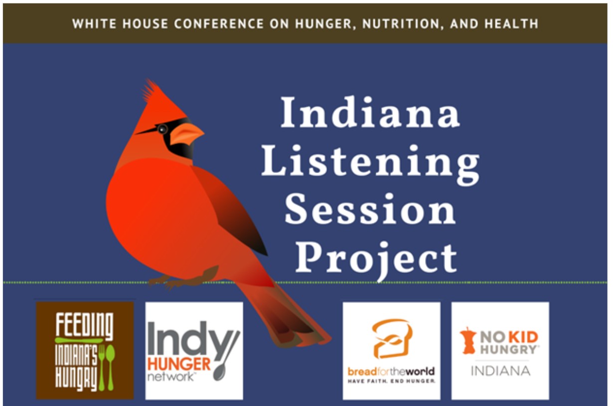 Indiana Listening Session to End Hunger, Thursday, July 7th